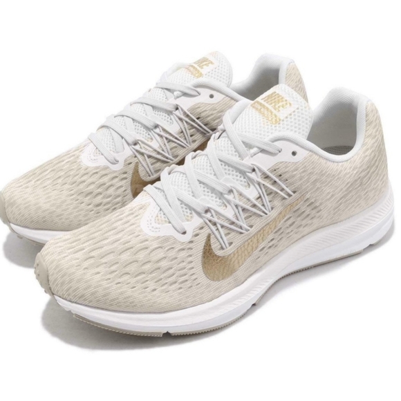 Nike Zoom Winflo 5 Phantom/Metallic Gold-String - Picture 7 of 7